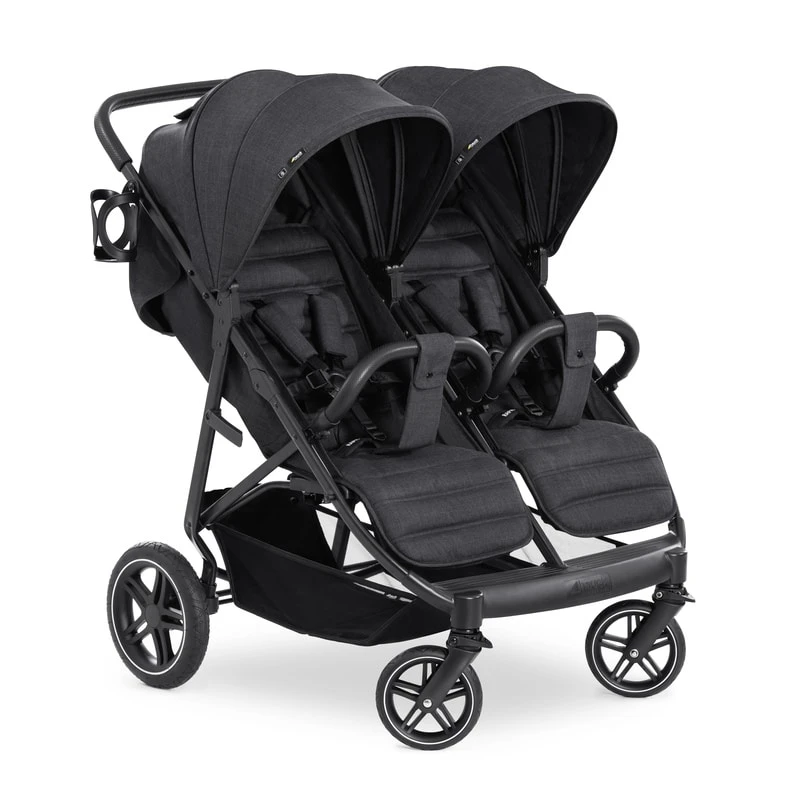 Hauck Melange Black Uptown Duo Twin Stroller/Carrycot Bundle 2 2 Hauck Melange Black Uptown Duo Twin Stroller/Carrycot Bundle 2 - Image 2