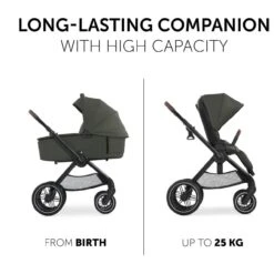 Hauck Walk N Care Cabriofix Travel System – Dark Grey -Kiddies Kingdom Store hauck walk n care dark grey 3