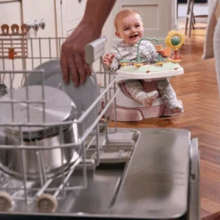 Mamas & Papas Bug Floor And Booster Seat With Activity Tray – Blossom -Kiddies Kingdom Store hgkiuyi