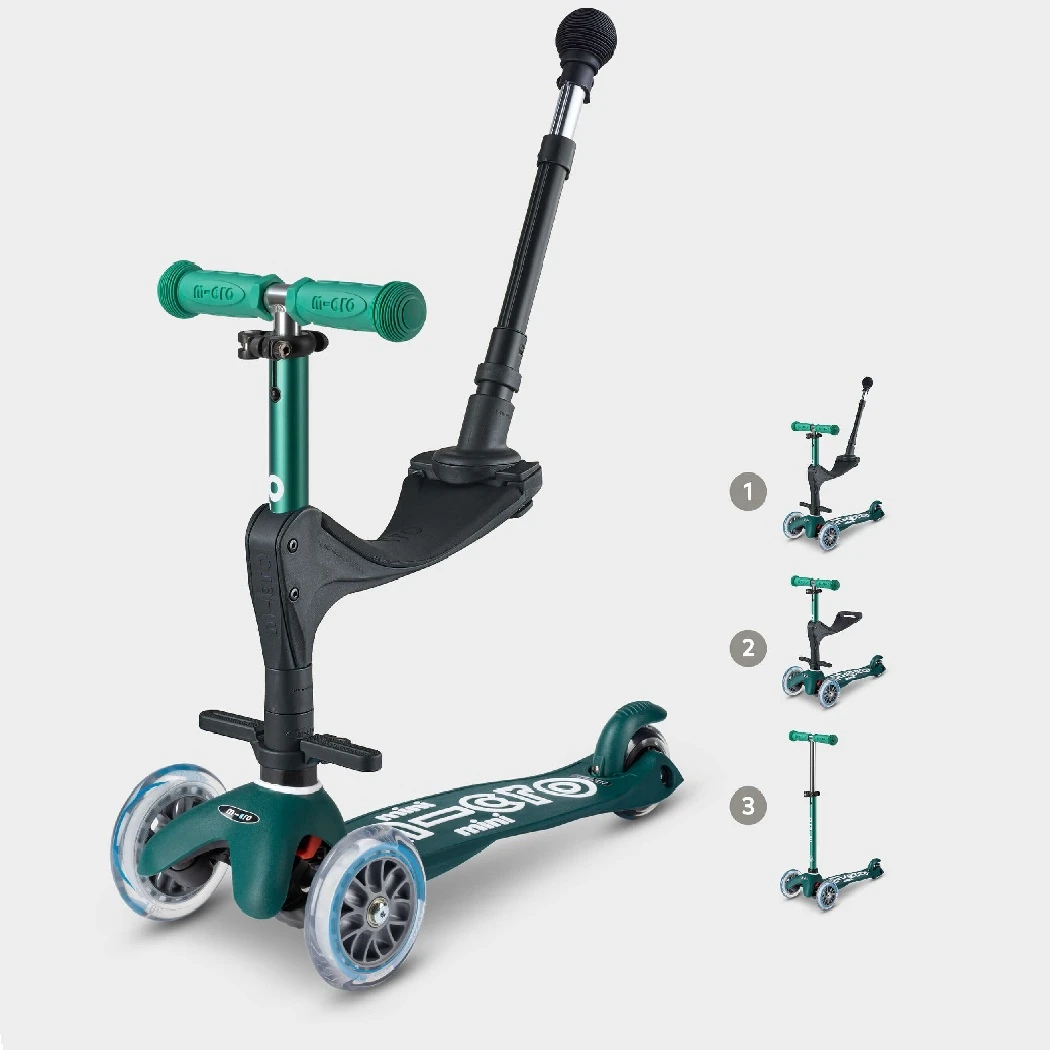 Mini Micro Sit And Scoot Push Along – Eco Green 1 Mini Micro Sit And Scoot Push Along – Eco Green
