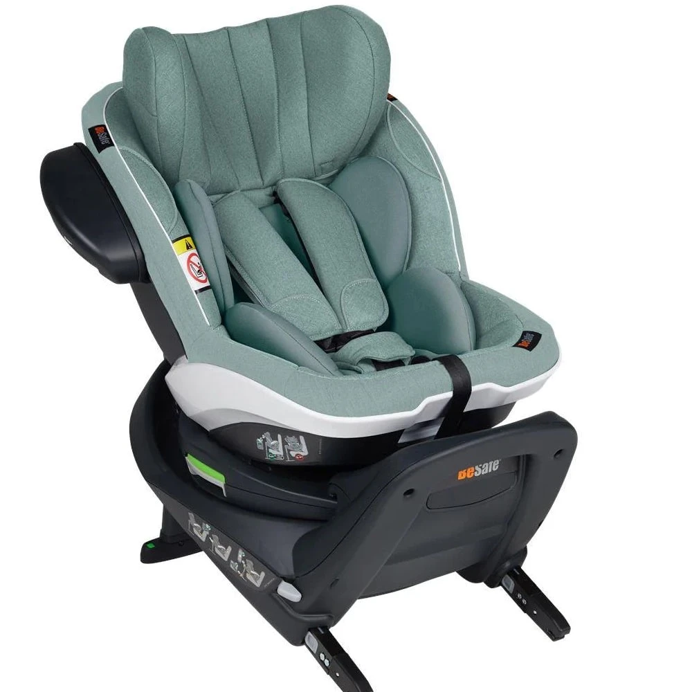 BeSafe IZi Twist B I-Size Carseat Sea Green Mélange 3 BeSafe IZi Twist B I-Size Carseat Sea Green Mélange - Image 3