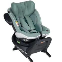 BeSafe IZi Twist I-Size Carseat Sea Green Mélange -Kiddies Kingdom Store hrd56 2