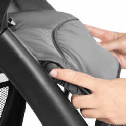 The Belstone Cot Bed White And Grey