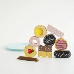 Le Toy Van Wooden Biscuit Set -Kiddies Kingdom Store hu