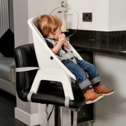 My Child Lars Highchair Grey/White -Kiddies Kingdom Store hut