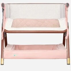 Tutti Bambini CoZee Luxe Mini Me Crib – Walnut & Blush 17 Tutti Bambini CoZee Luxe Mini Me Crib – Walnut & Blush -Kiddies Kingdom Store huyt