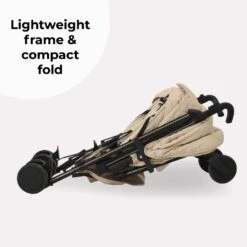 My Babiie Plus Stroller Quilted Sand -Kiddies Kingdom Store i78ij