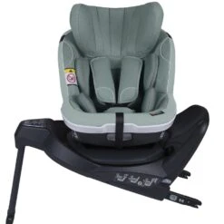 BeSafe IZi Twist I-Size Carseat Sea Green Mélange -Kiddies Kingdom Store i9u 2