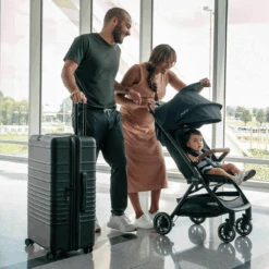 Nuna TRVL Compact Stroller – Caviar 23 Nuna TRVL Compact Stroller – Caviar -Kiddies Kingdom Store ioiooi 1