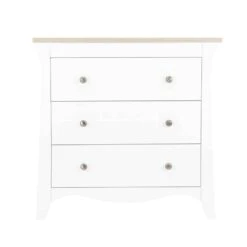 CuddleCo Clara 2 Piece Nursery Room Set – White/Ash -Kiddies Kingdom Store ioz6sylg