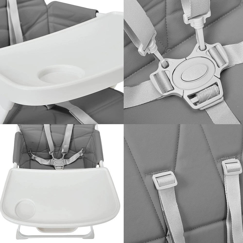 My Child Hideaway Highchair Charcoal Grey 2 My Child Hideaway Highchair Charcoal Grey - Image 2