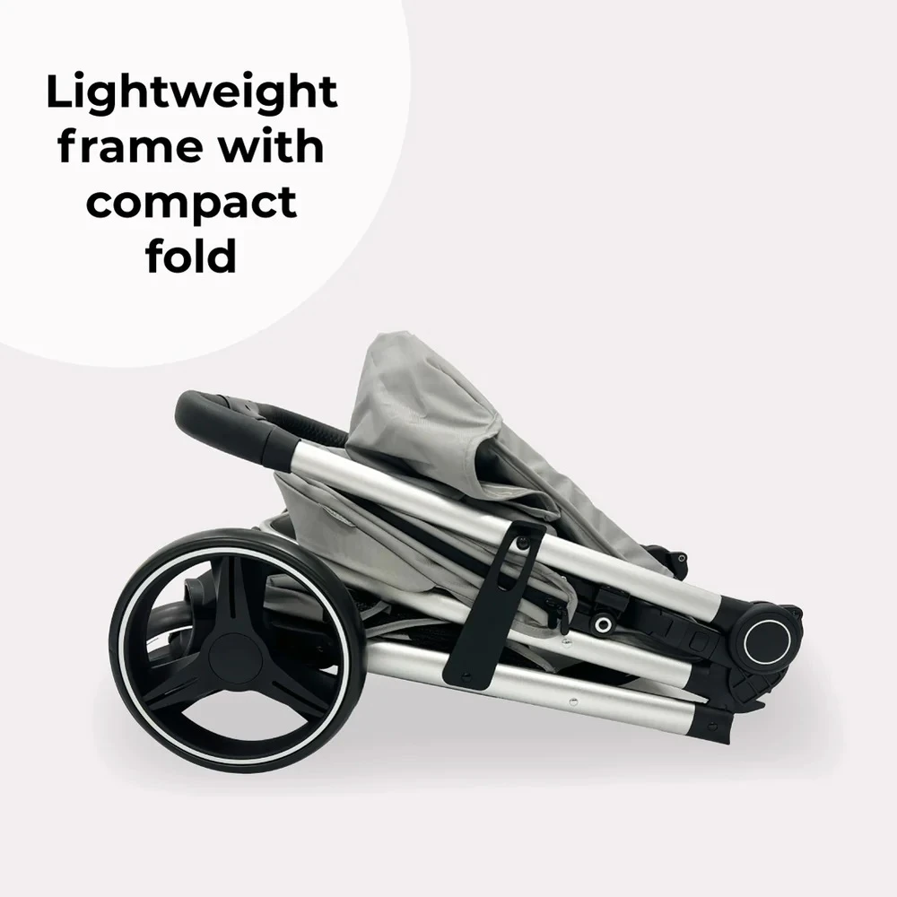 My Babiie MB160 Grey Tropical Plus Pushchair 4 My Babiie MB160 Grey Tropical Plus Pushchair - Image 4