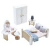 Le Toy Van Wooden Dolls House Bedroom
