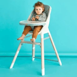 Koo-Di Tiny Taster 3 In 1 Spring Water Wooden Highchair