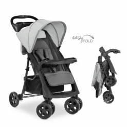 Hauck Shopper Neo II Grey -Kiddies Kingdom Store jjd