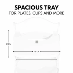 Hauck Alpha Wooden Tray – White 15 Hauck Alpha Wooden Tray – White -Kiddies Kingdom Store jju