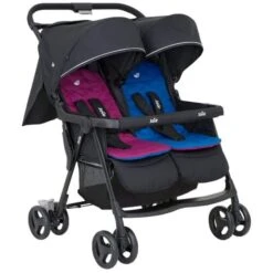 Joie Aire Twin Stroller – Rosy And Sea
