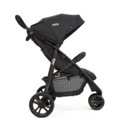 Joie Litetrax 3 Wheel Stroller Coal -Kiddies Kingdom Store joie litetrax 3 wheel stroller coal 4 68059.1642082006