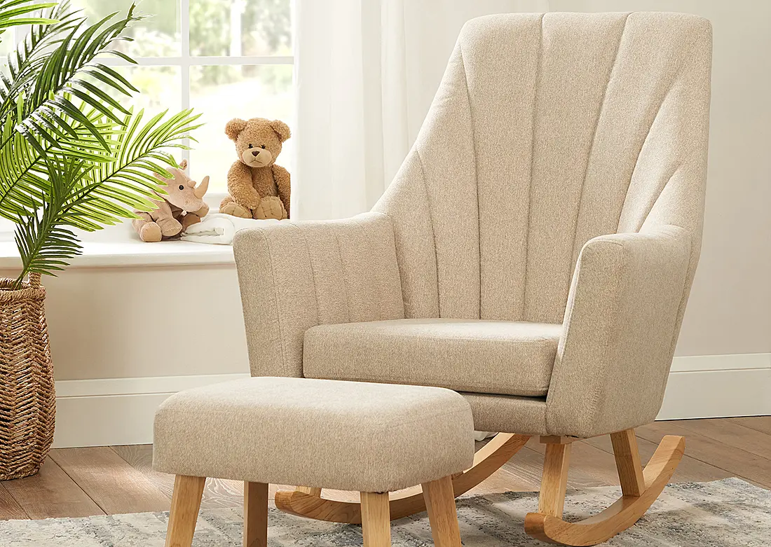 Tutti Bambini Modena 5 Piece Nursery Room Set -White/Oak 7 Tutti Bambini Modena 5 Piece Nursery Room Set -White/Oak - Image 7