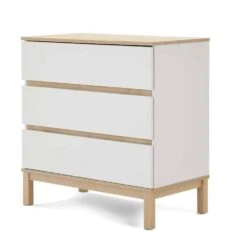 Obaby Astrid 4in1 2 Piece Nursery Room Set – White/Oak -Kiddies Kingdom Store jtkylup