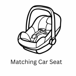 Junama Dolce Pram – Lilac Rose Gold -Kiddies Kingdom Store junama matching car seat 7