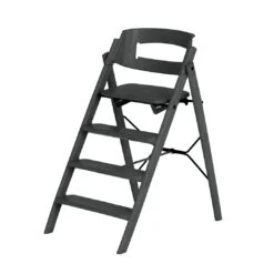 Kaos Klapp High Chair Recycled Plastic – Charcoal Black