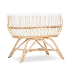 CuddleCo Aria Crib – Rattan 7 CuddleCo Aria Crib – Rattan -Kiddies Kingdom Store khgjyhfg