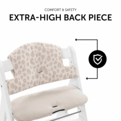 Hauck Alpha Highchair Pad Select – Leo Natural -Kiddies Kingdom Store khkh