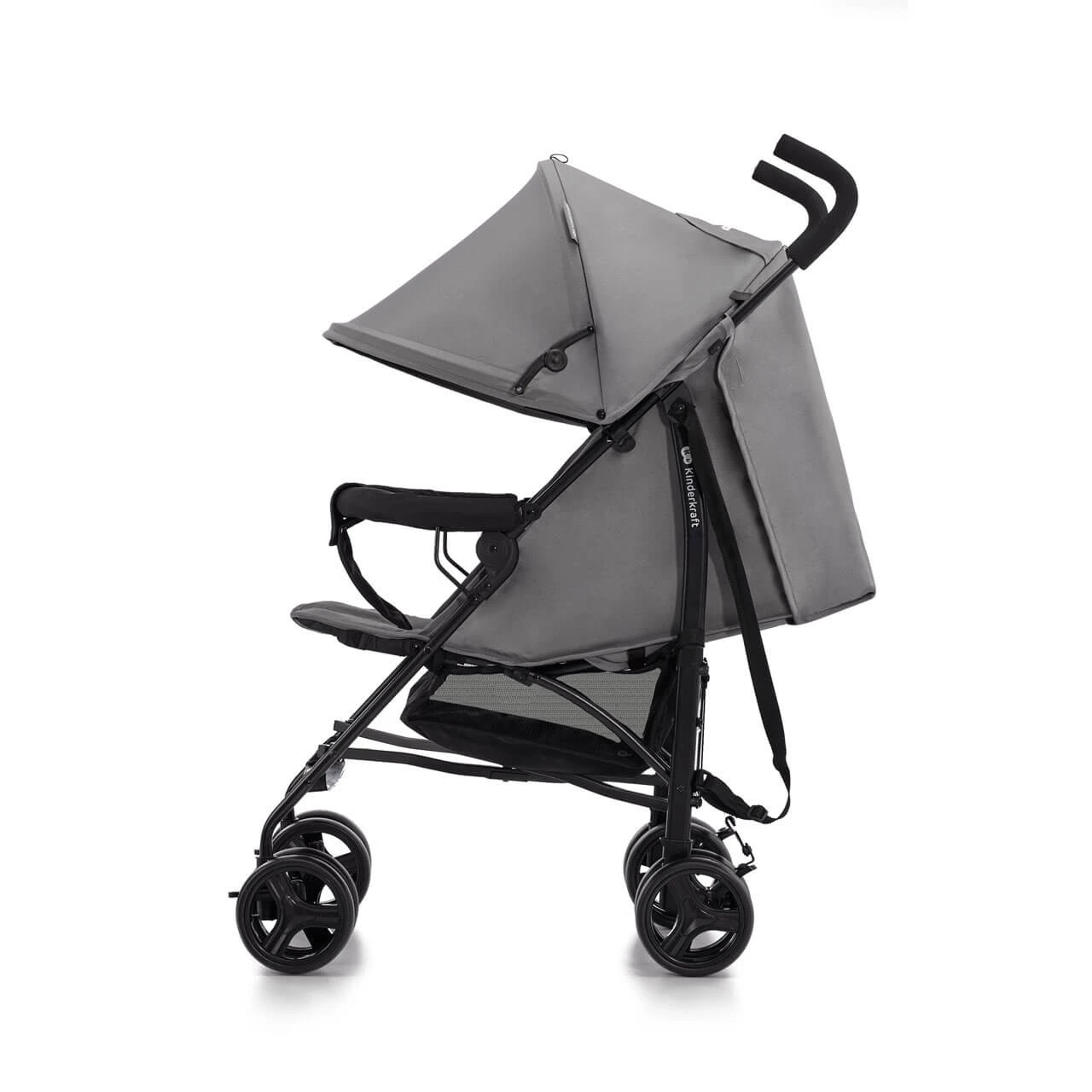 Kinderkraft Tik Umbrella Stroller – Stone Grey 4 Kinderkraft Tik Umbrella Stroller – Stone Grey - Image 4