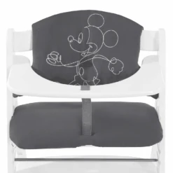 Hauck Alpha Highchair Pad Select – Mickey Mouse Anthracite