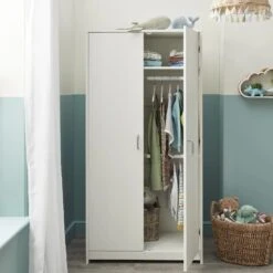 Babymore Caro 3 Piece Nursery Set – White Wash -Kiddies Kingdom Store kyo7 1