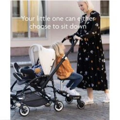 Lascal Black Maxi BuggyBoard® Plus Grey Saddle 5 Lascal Black Maxi BuggyBoard® Plus Grey Saddle -Kiddies Kingdom Store lascal buggy board and sadle 3