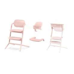 Cybex Lemo Highchair And Learning Tower Set – Pearl Pink