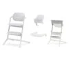 Cybex Lemo Highchair And Learning Tower Set – All White