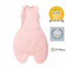 Purflo Swaddle To Sleep Bag Shell Pink All Seasons 0-4 Months, 2.5 Tog