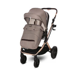 Lorelli Glory 3 In 1 Travel System – Beige/Rose -Kiddies Kingdom Store lorelli glory stroller beige 3