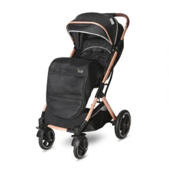 Lorelli Stroller Storm – Black/Rose Gold