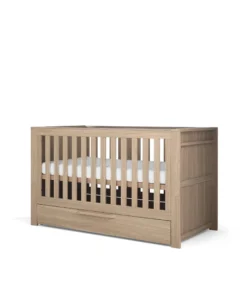 Mamas & Papas Franklin 3 Piece Nursery Room Set – Natural Oak -Kiddies Kingdom Store mamas papas furniture sets franklin 3 piece cotbed range with dresser changer double wardrobe oak 16 1