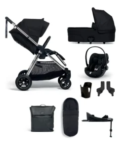 Mamas & Papas Flip XT3 Stroller 3in1 Cloud G Travel System Bundle – Slated Navy