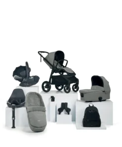 Mamas & Papas Ocarro 3in1 Cloud T Complete Travel System Bundle – Flint