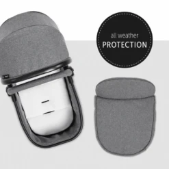 Hauck Melange Grey Atlantic Twin Stroller/Carrycot Bundle 1 33 Hauck Melange Grey Atlantic Twin Stroller/Carrycot Bundle 1 -Kiddies Kingdom Store mb mbmb 2