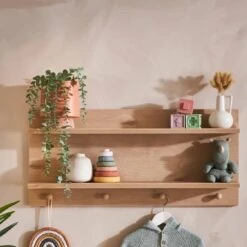 Obaby Astrid 4in1 4 Piece Nursery Room Set/Shelf – Satin/Oak -Kiddies Kingdom Store mkkjk 6