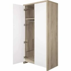 Tutti Bambini Modena 6 Piece Room Set/Underdrawer/Cot Top Changer – White Oak -Kiddies Kingdom Store modena white oak wardrobe 3