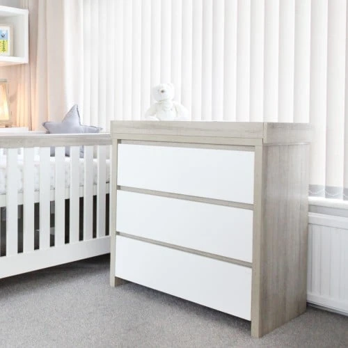 Tutti Bambini Modena Changing Unit – White Oak 3 Tutti Bambini Modena Changing Unit – White Oak - Image 3