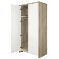 Tutti Bambini Modena Newborn Room Set Bundle – White Oak -Kiddies Kingdom Store modena wardrobe 4 1