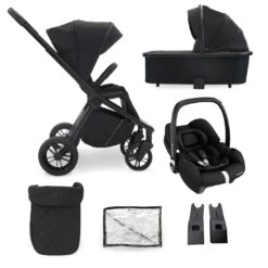 My Babiie Travel System With Cabriofix Car Seat – Black