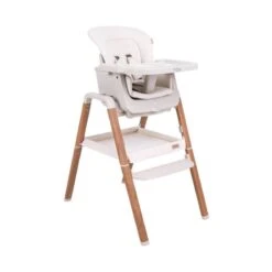 Tutti Bambini Nova Complete Highchair Package – Ecru/Scandinavian Walnut -Kiddies Kingdom Store nOVA ROCKER ECRU 2 1