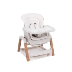 Tutti Bambini Nova Complete Highchair Package – Ecru/Scandinavian Walnut -Kiddies Kingdom Store nOVA ROCKER ECRU 3 1