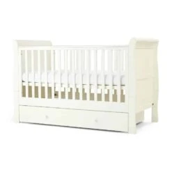Mamas & Papas Mia 2 Piece Nursery Set White -Kiddies Kingdom Store ngjmkl
