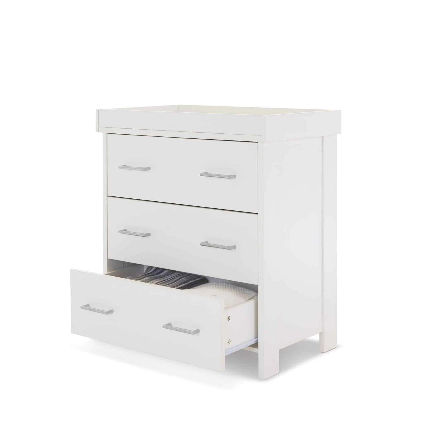Obaby Nika 3 Piece Nursery Room Set/Under Drawer- White 4 Obaby Nika 3 Piece Nursery Room Set/Under Drawer- White - Image 4